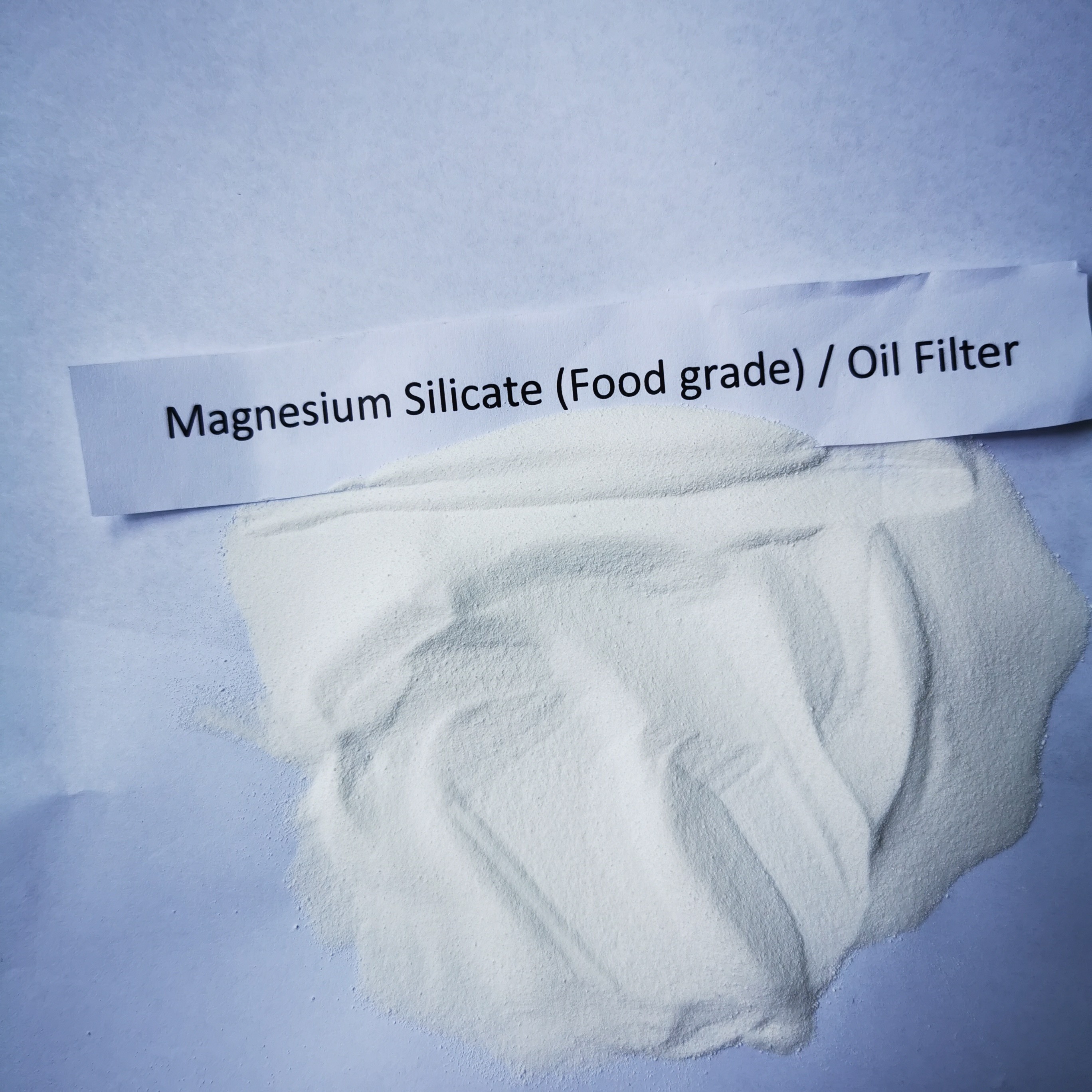 Filtreur d'huile poudre de silicate de magnésium économisez de l'huile