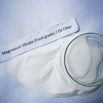 Silicate CAS adsorbant 1343-88-0 de magnésium de poudre de filtre à huile de catégorie comestible